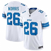 Men & Women & Youth Detroit Lions #26 Morice Norris White 2025 F.U.S.E. Vapor Limited Stitched Jersey,baseball caps,new era cap wholesale,wholesale hats